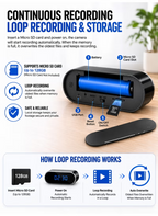 Smart Clock Wi-Fi Camera 1080P