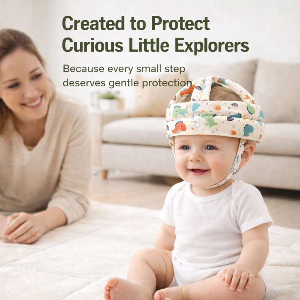 Dinosaur Baby Head Protector Helmet