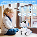 Interactive Remote-Control Robot Dog Toy