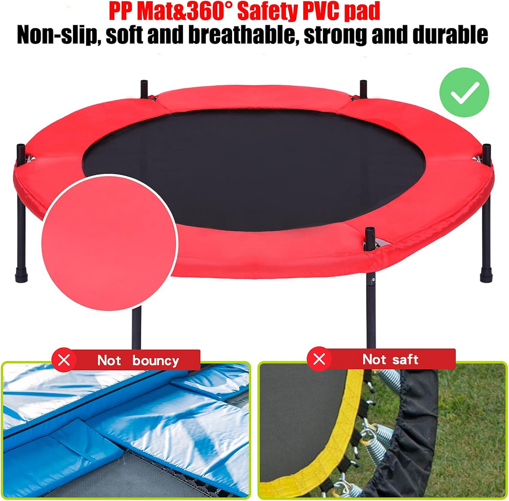 Kids Trampoline with Safety Enclosure