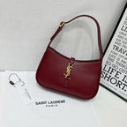 Sleek Buckle Hobo Bag