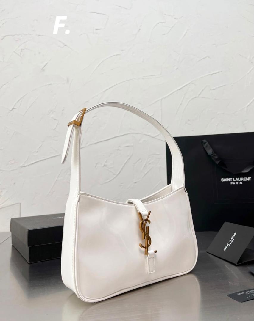 Sleek Buckle Hobo Bag