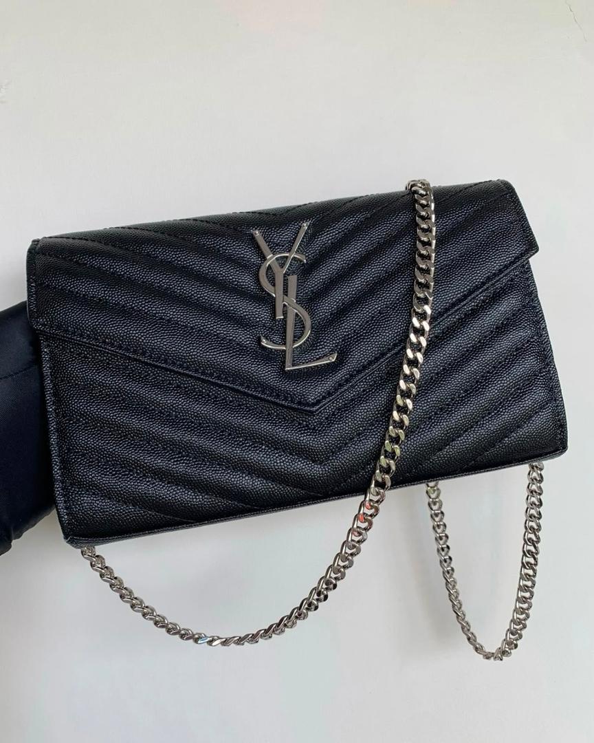 Chevron Chain Envelope Bag
