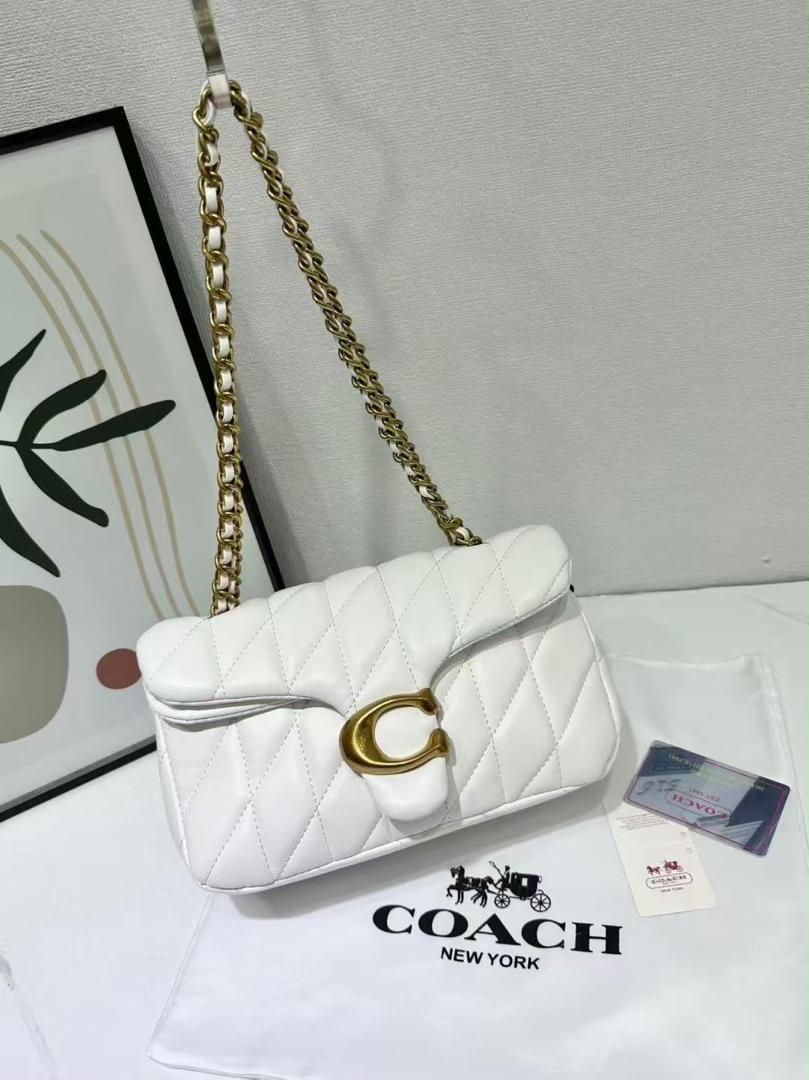 Pillow Quilted Chain Shoulder Bag
