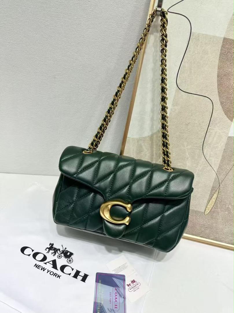 Pillow Quilted Chain Shoulder Bag