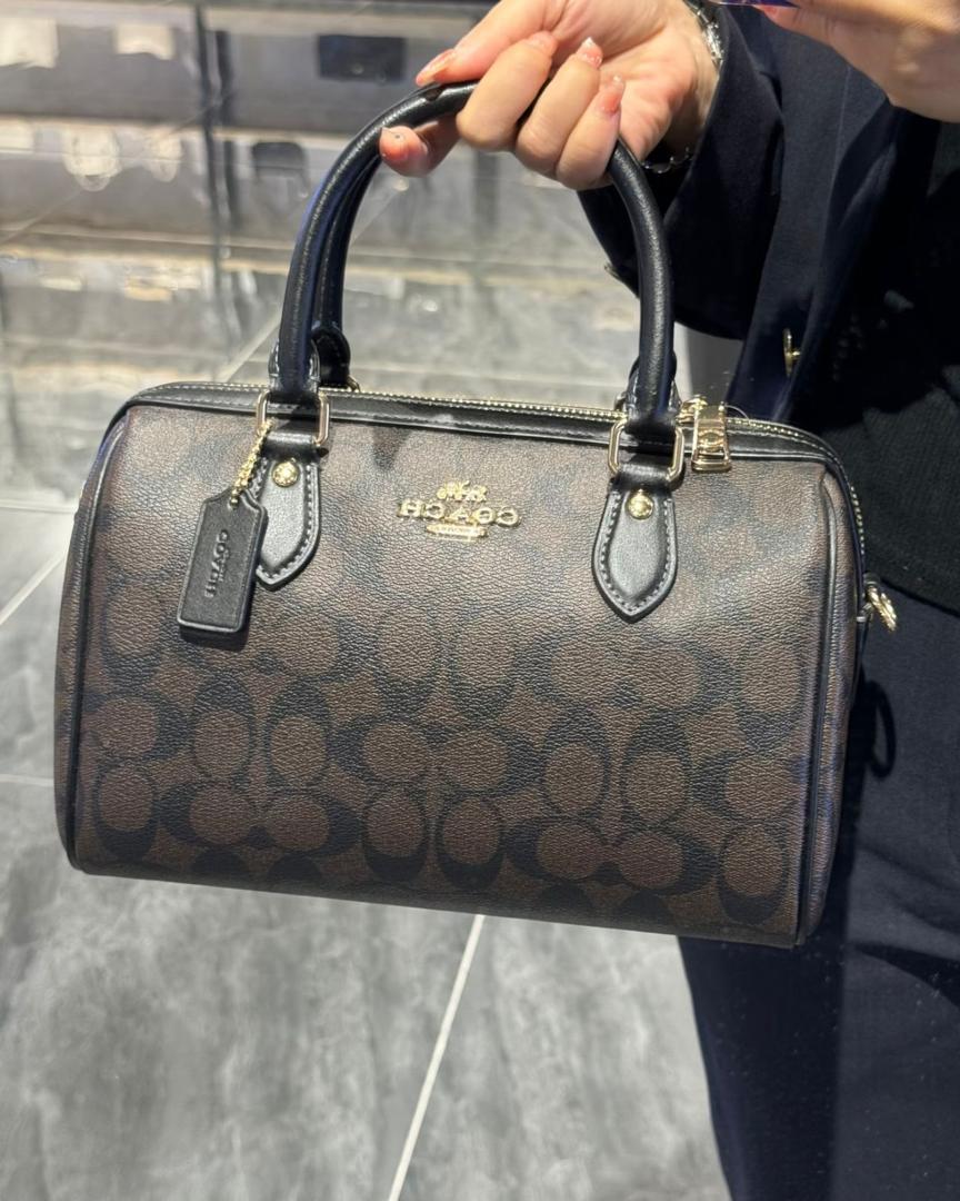 Signature Barrel Satchel