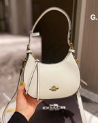 Curved Signature Hobo Bag