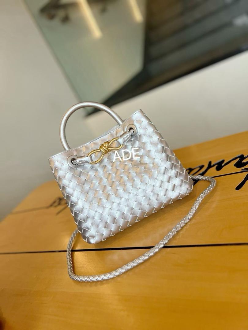 Woven Mini Top-Handle Crossbody