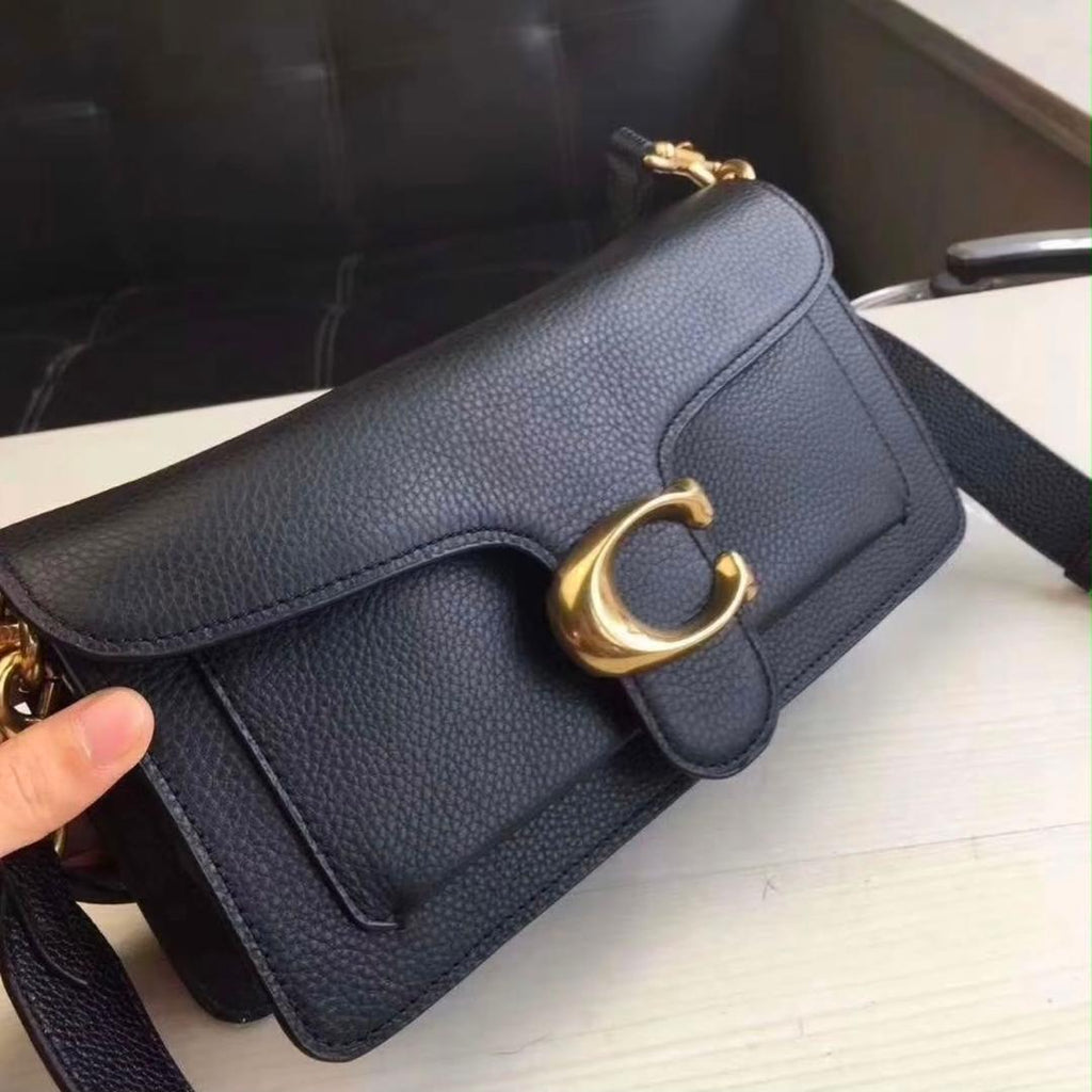 Statement Tab Clutch Crossbody