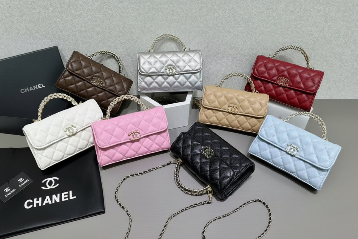 Classic Quilted Flap Chain Bag