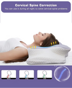 Butterfly Memory Foam Cervical Pillow
